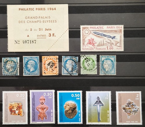 France timbres lot divers - timbres,