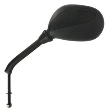 Rétroviseur pour PEUGEOT LUDIX noir et look carbone gauche