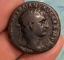 Sesterce Trajan  , Vente Karl Benz , Manoir Du Baron