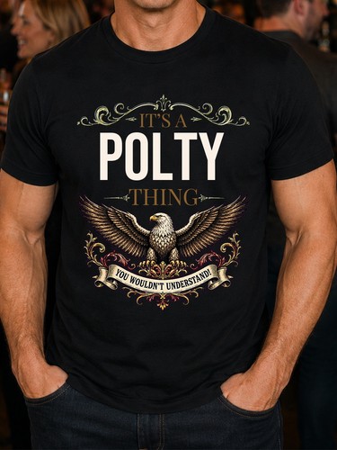 Polty surname eagle - surname, men's