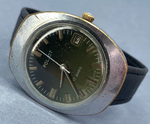 Montre bracelet vintage - montre-bracelet, poljot