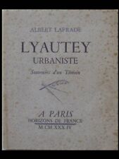 ALBERT LAPRADE, LYAUTEY