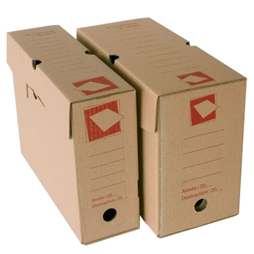 Boîtes archives x 33 - boîtes, :