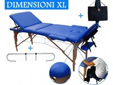 TABLE DE MASSAGE 3 ZONES BLEU