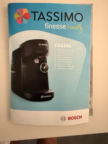 Bosch tassimo tas16x - bosch,