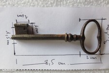 Ancienne Clé d'armoire/MA 116