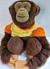 Marionnette à Main Singe Moco Le Copain Taquin Années 80 Jemini Peluche