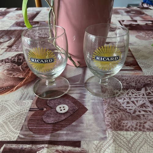 Lot verres ricard ballon - verres,