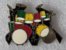 Pin’s Batterie Instrument