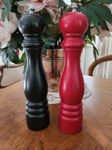 Duo moulins bois poivre et - poivre,