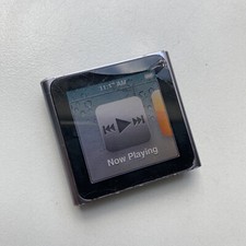 HS - Apple Ipod Nano 6 - 8go 8gb - Baladeur Mp3 - A1366 - Ecran / Vitre Hs