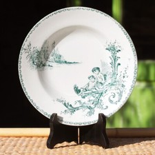 Assiette creuse ancienne en