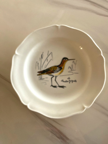 Ancienne assiette dessert - assiette,