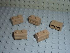 5 x LEGO DkTan  Brick 1x2 ref 98283 Set 10229 10228 60097 70404 75826 9472 
