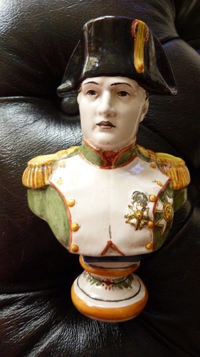 Buste napoleon faience - napoleon,