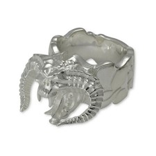Seigneur Des Anneaux BALROG Flamme D'Udun Bague En Argent Sterling Poli