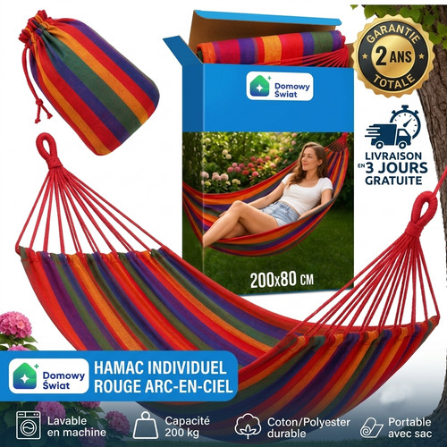 Hamac jardin suspendu toile - suspendu,