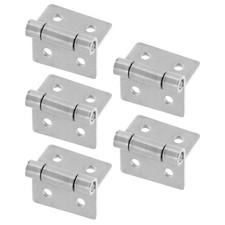  2 Pcs Charnière Portillon Penture Portail Petites Charnières Métal