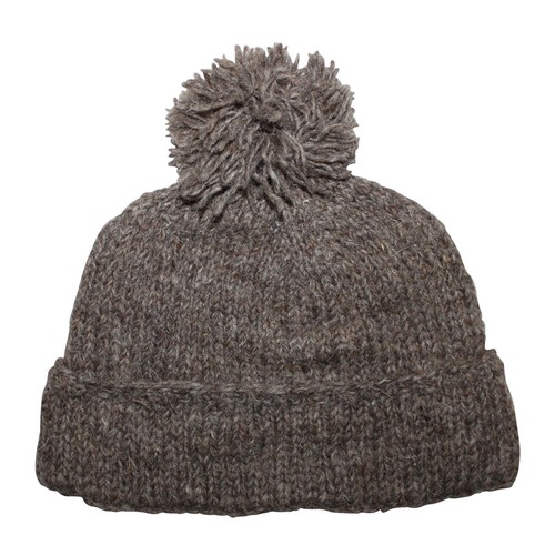 Bonnet laine avec - laine, pompon