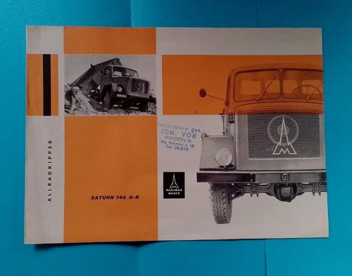 Brochure camion magirus - brochure, deutz