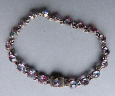 Bracelet ancien argent massif