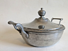 Soupière en étain Colmar du potier Waldner