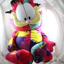 Grande peluche XXL chat Garfield NICKELODEON Pop art multicolore géant 100 cm