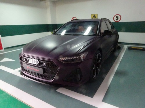 Audi rs6 spirit purple mat - rs6,