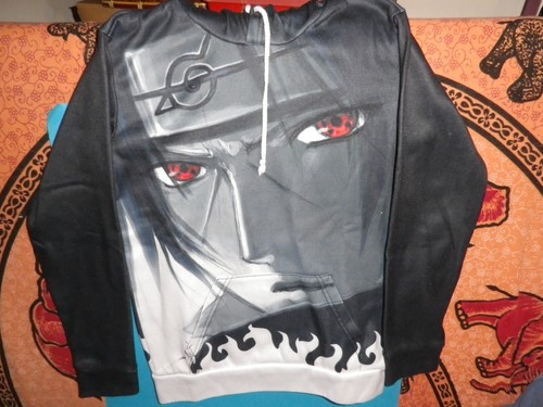 Sweat capuche naruto sasuke - sweat,