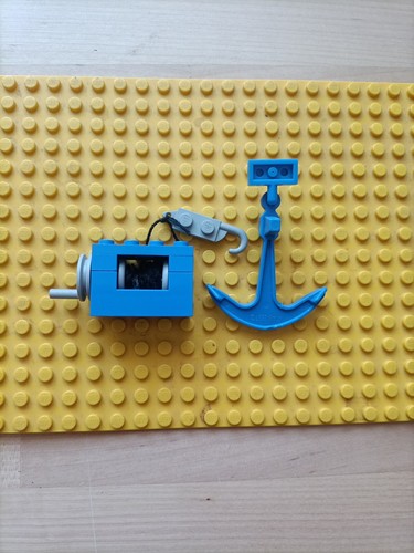 Lego ancre avec treuil bateau - lego,