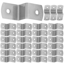  100 Pcs Clips Décalés
