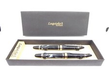 LAGUIOLE - PARURE STYLO PLUME + STYLO BILLE - FOUNTAIN PEN + BALL PEN - D T