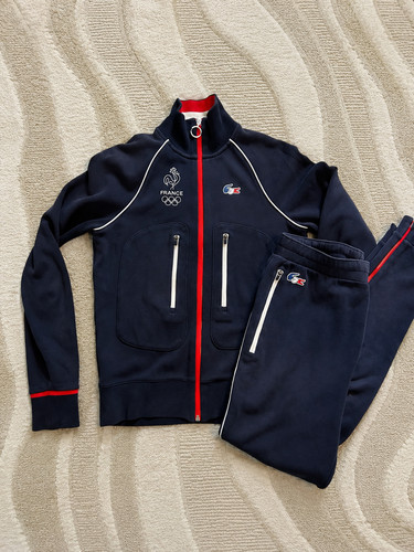 Survêtement lacoste bleu - bleu, rare