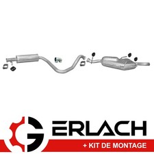 Echappement silencieux pour