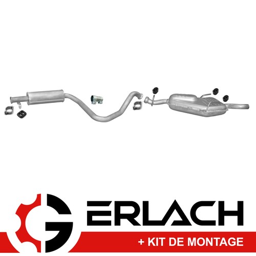 Echappement silencieux pour
