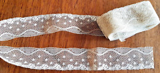 DENTELLE -  300 cm de dentelle fine début XXe  ,largeur 3 cm