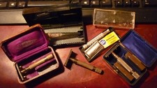 lot ancien rasoir mecanique gilette usa