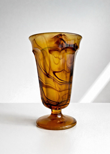 Verre art déco vintage - verre,