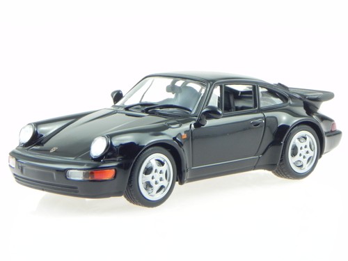 Porsche 911 964 turbo - 90, noir