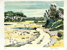 BRAYER   YVES   LITHOGRAPHIE 