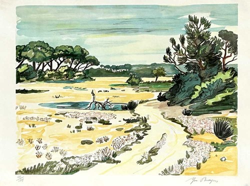 Brayer yves lithographie - ,