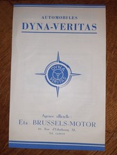 Rare dépliant publicitaire