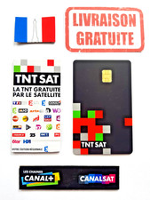  ✅ CARTE NEUVE POUR TNT SAT tntsat DECODEUR RECEPTEUR SATELLITE ✅+ RENOUVELEMENT