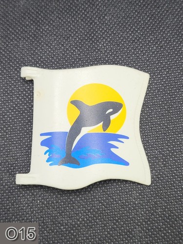 Playmobil drapeau orque - -,