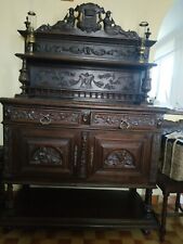 Bahut Breton sculpté en