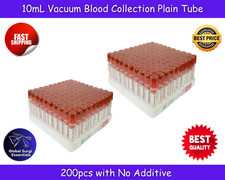 Tube simple de collecte de sang sous vide 200 pièces 10 ml, 16 x 100 mm,...