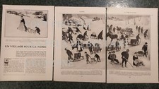 LUGE TRAINEAU UTILISATION EN MONTAGNE article 6 pages document 1908