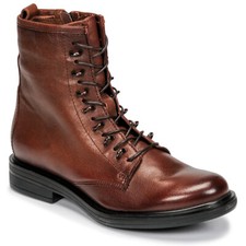 MJUS Boots cuir café marron