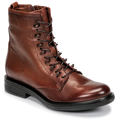 Mjus boots cuir café marron - mjus,