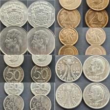 BELGIQUE 10 20 50 francs 1969